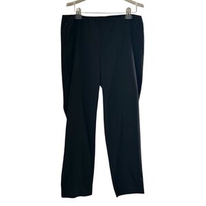 Size 16 Black J.Jill Essential Cotton Stretch Pants with Pockets